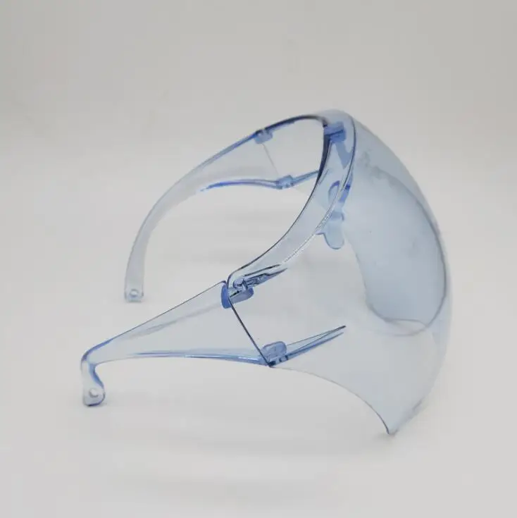 Оптовая продажа Детский защитный лицевой щиток, очки, солнцезащитные очки, анти-туман дети прозрачная пластиковая защитная маска
