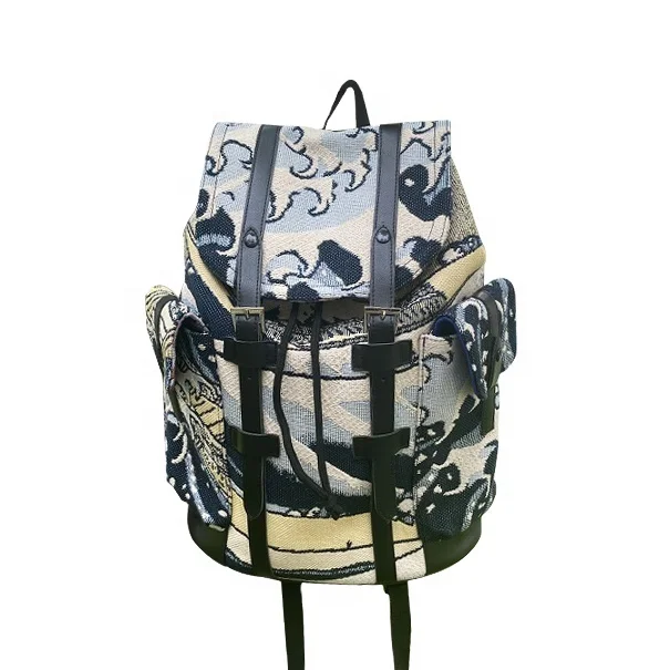 Wholesale Custom Blanket Work Backpack Tapestry Travel Backpack