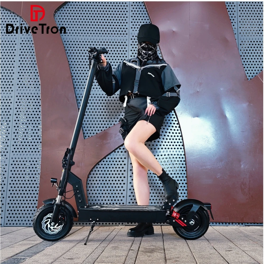 EU Stock 65km 48v 10inch 600W 500W электрический скутер 1000w внедорожник