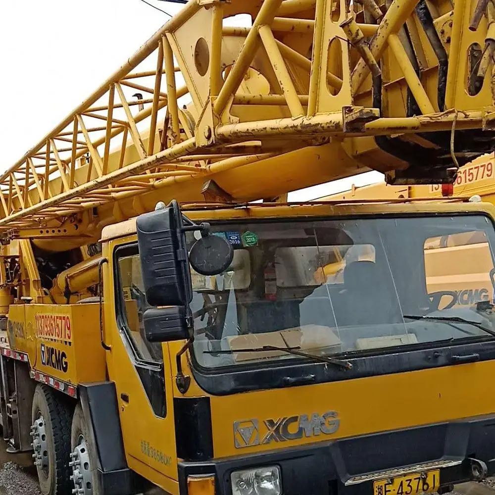low price with used  50 Ton Truck Crane QY50K-II, 25 Ton Truck Crane QY25K-II For Sale