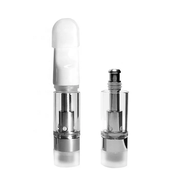 
Snap Top No Leak Stainless Steel Ceramic Coil Cartridge 