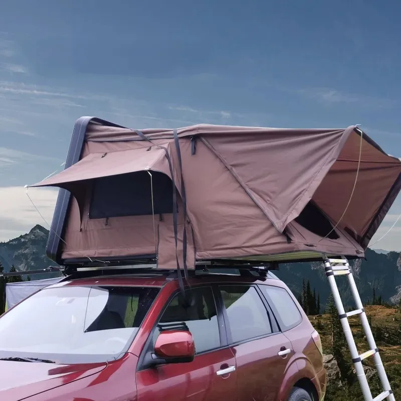 Outdoor Camping Road Trip 3-4 People Hardtop Car Roof Tent