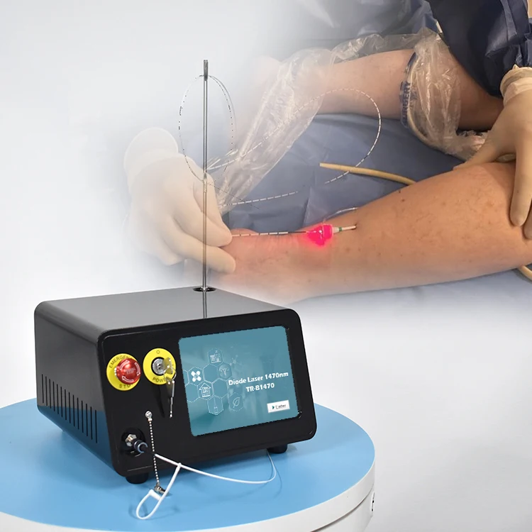 2024 hot sale 1470 nm diode laser evlt endovenous laser varicose varicose vein laser machine