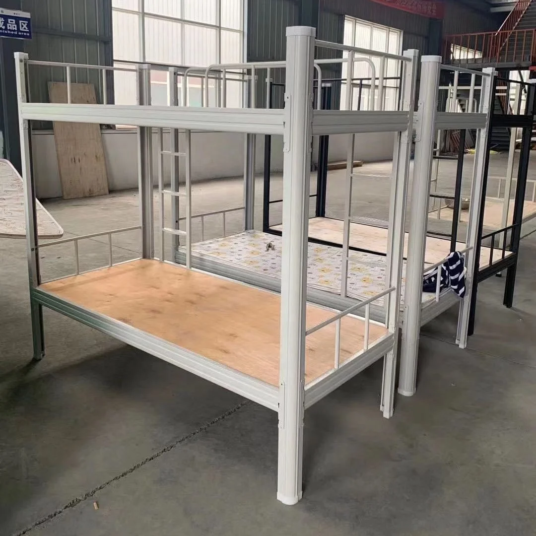 School Dormitory beds Metal kids Bunk Bed  Cheap Adult Bunk metal bed