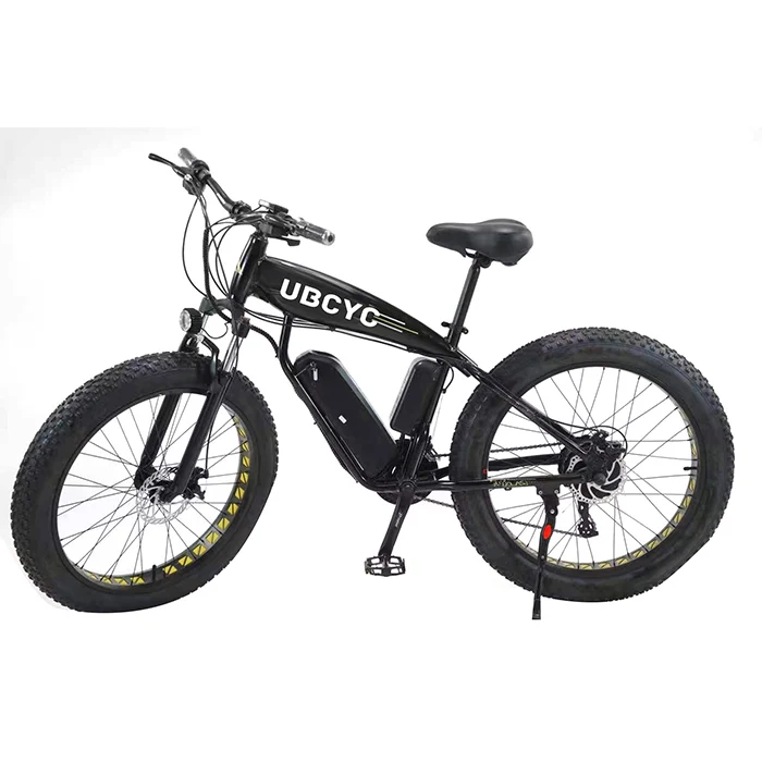 Adult High Power Dual Motor 48V 1000W Powerful Mens Mountain Full Suspension Fat Tire Ebike Electric Bicycle