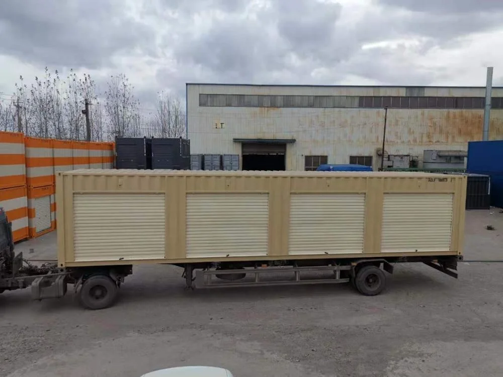 40ft Rolling shutter двери боковой открытый контейнер для хранения