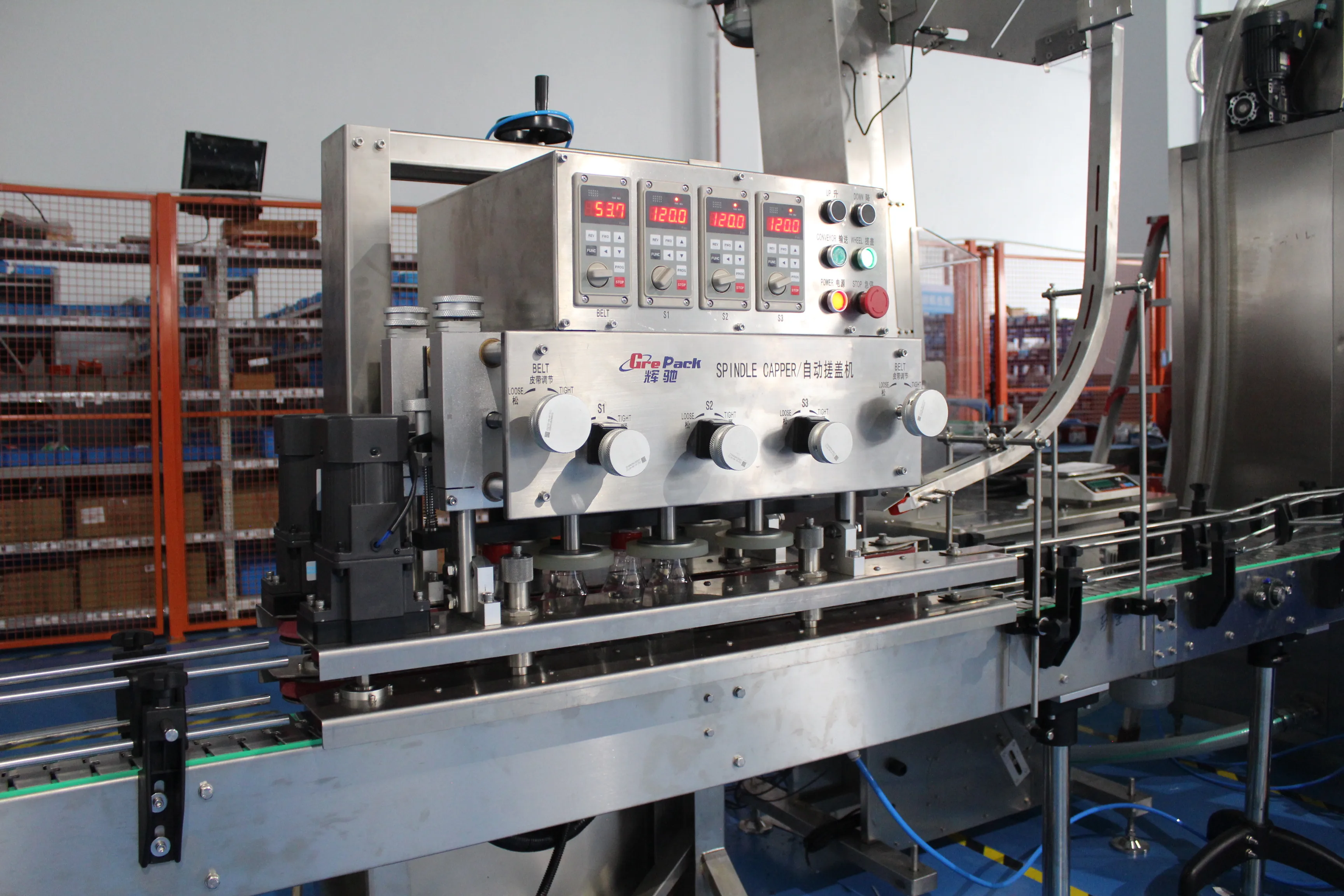 High Speed Linear Jam Honey Chilli Sauce Bottle Screw Capper Twist off Spray Capping Machine