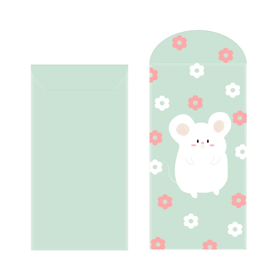 Custom design Chinese New Year red packet Ang pao custom red envelope 2021