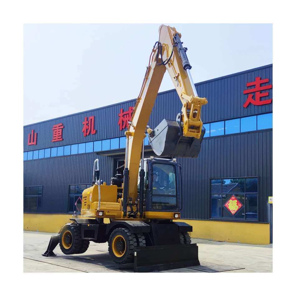 Китайский строительный завод Shanzhong SZL180 17ton гидравлический колесный экскаватор для продажи