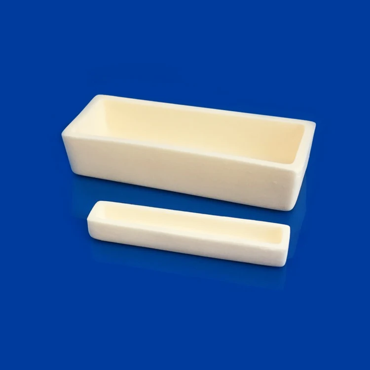 Al2o3 Alumina Ceramic Crucible with Lid for Lab