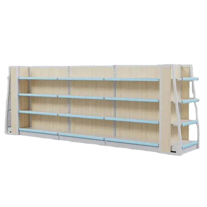 New Design Supermarket Equipment Shop Fitting Gondola Shelves For Retail Store