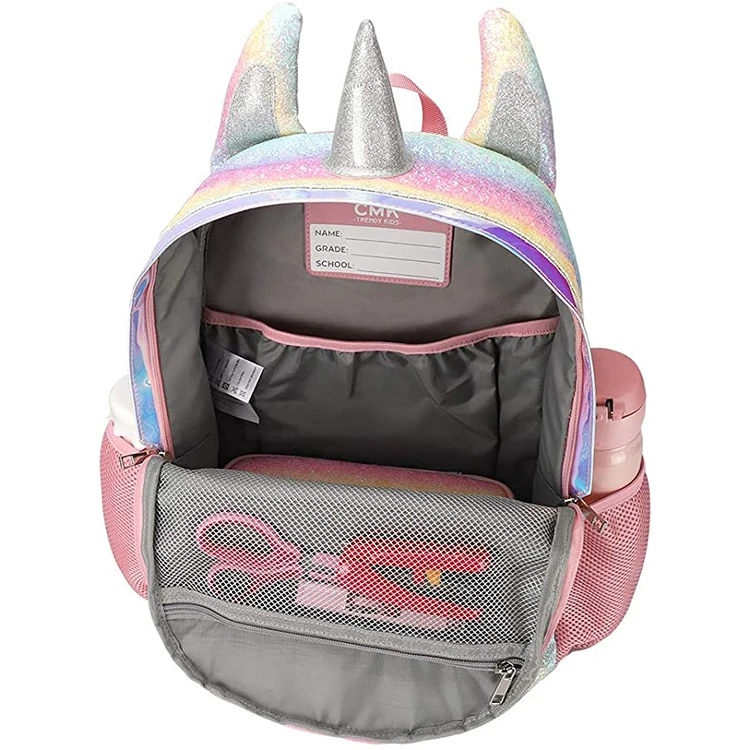 Lovely Student School Back Pack Kids Outdoor Glitter School Backpack Girls