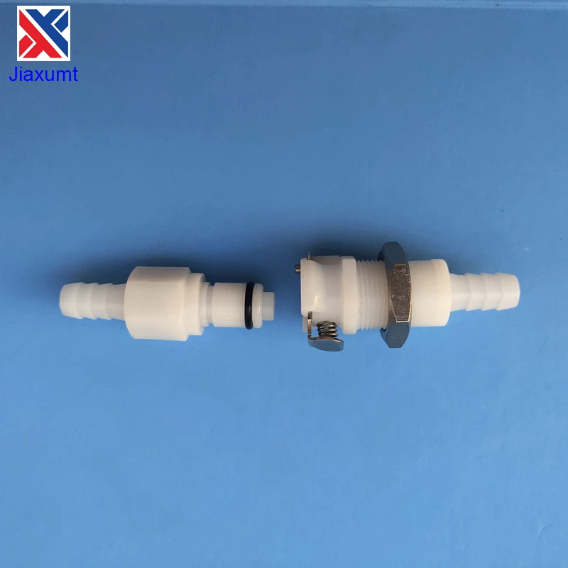 PMC series plastic wear plate fixed straight plug connector for wholesale beauty and medical Equipment