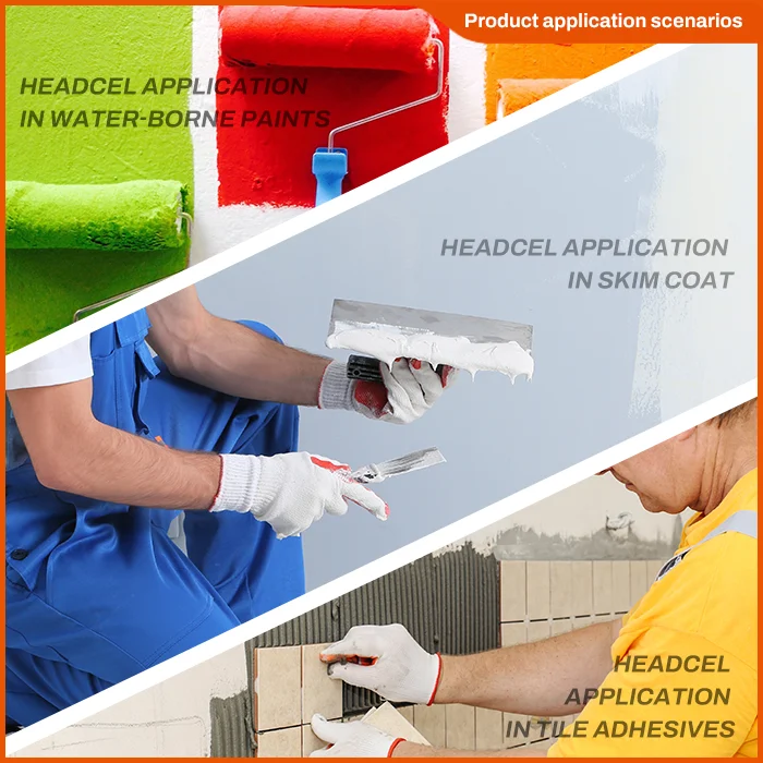 Free samples of cellulose ether HEC for Water Soluble Paint Chinese manufacturer