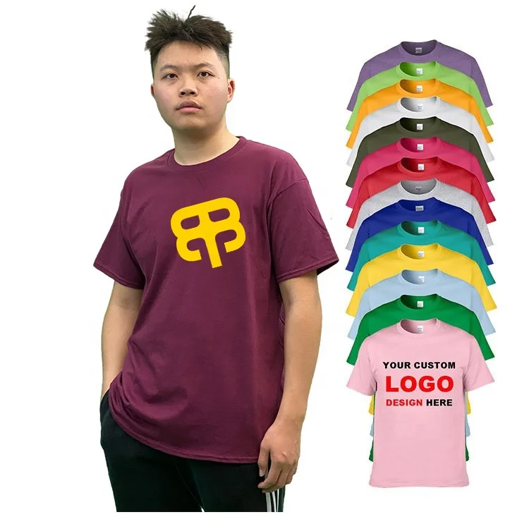 Доступно 38 цветов, г/кв. М, чесаный хлопок, спортивные мероприятия, печать логотипа на заказ, футболка