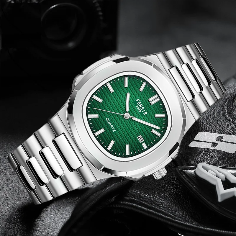 Factory Manufactures Quartz Wrist Watch Stainless Steel Wrist Watches For Men