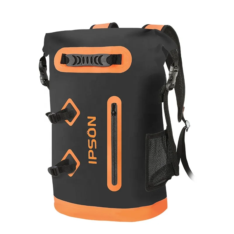 Outdoor Waterproof  Roll Top  Dry Bag Backpack Hiking Bag