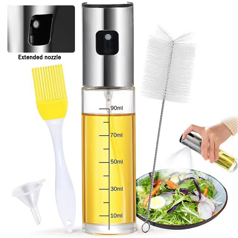Amz top seller Kitchen home gadgets Barbecue Sprayer Grilling Oil Spray Bottle Olive Oil Dispenser Sprayer oil spray bottle