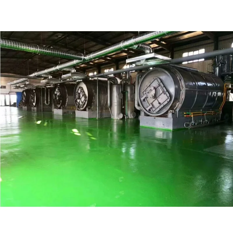 Waste Tire And Plastic Recycling Pyrolysis Oil To Diesel Distillation Plant With Extraction Tech