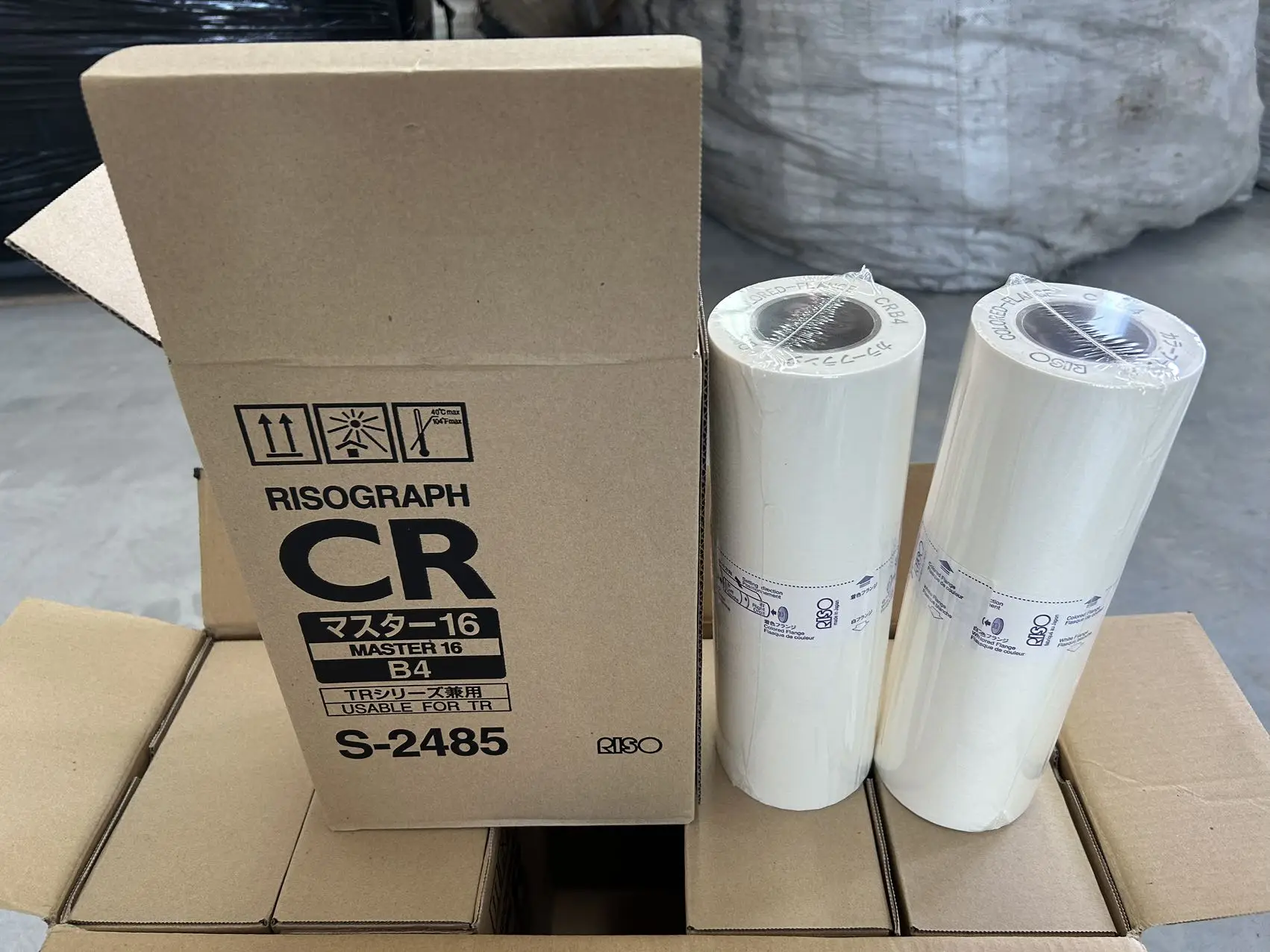 Ocbestjet CR TR B4 JP10 S-2485 S2485 Master Roll compatible for RISOs RISOGRAPHs CR1610 CR1630 TR1510 TR1530 TR1610 Duplicator