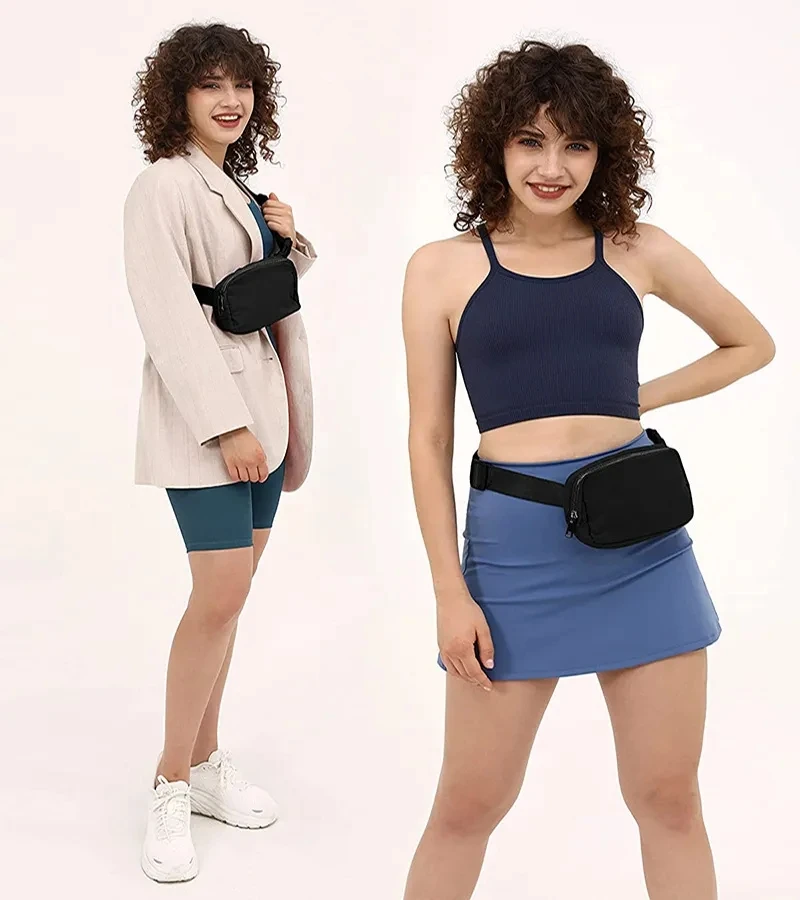 Wholesale Fashion Custom Women Chest Pack Belt Bag Waist Bag For Men Nylon Fanny Pack Waist Pouch Crossbody Bag