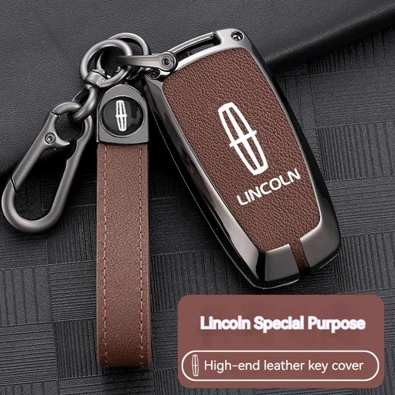 Чехол для автомобильного ключа из цинкового сплава чехол Lincoln Continental MKC MKZ MKX Navigator Z Nautilus Aviator Corsair 2017 2018 2019 2022