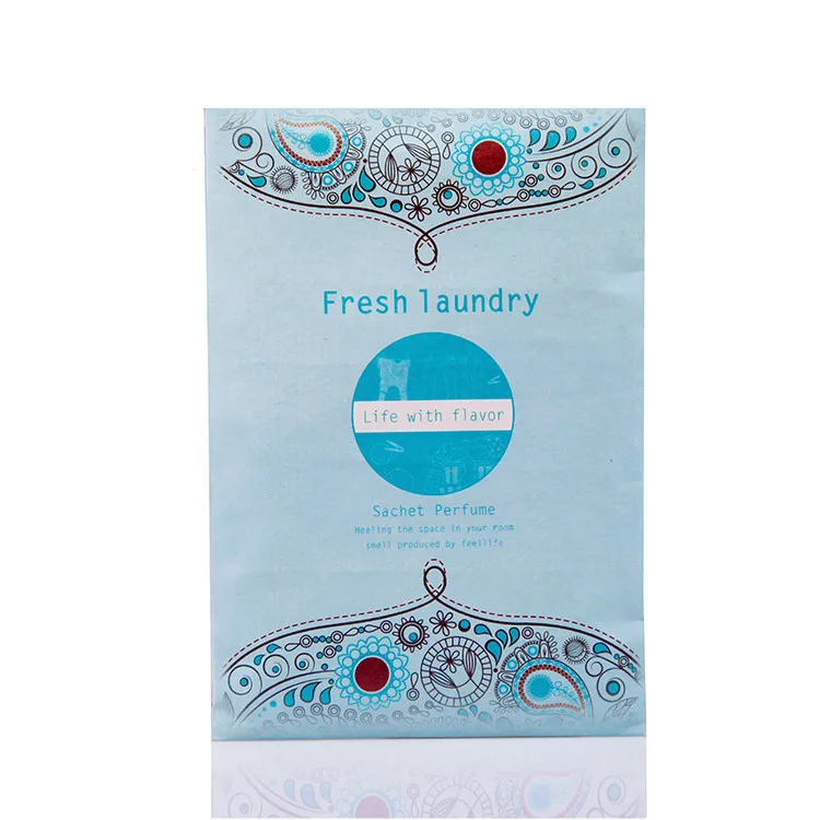 Small wardrobe clothes scent sachet car hanging fragrance eco-friendly material custom scentts aroma sachet bags