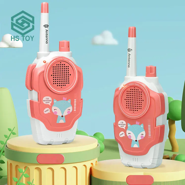 HS Interesting Outdoor Adventure New Arrivals Kids Toys Mini Walkie Talkie 2023 For Girls