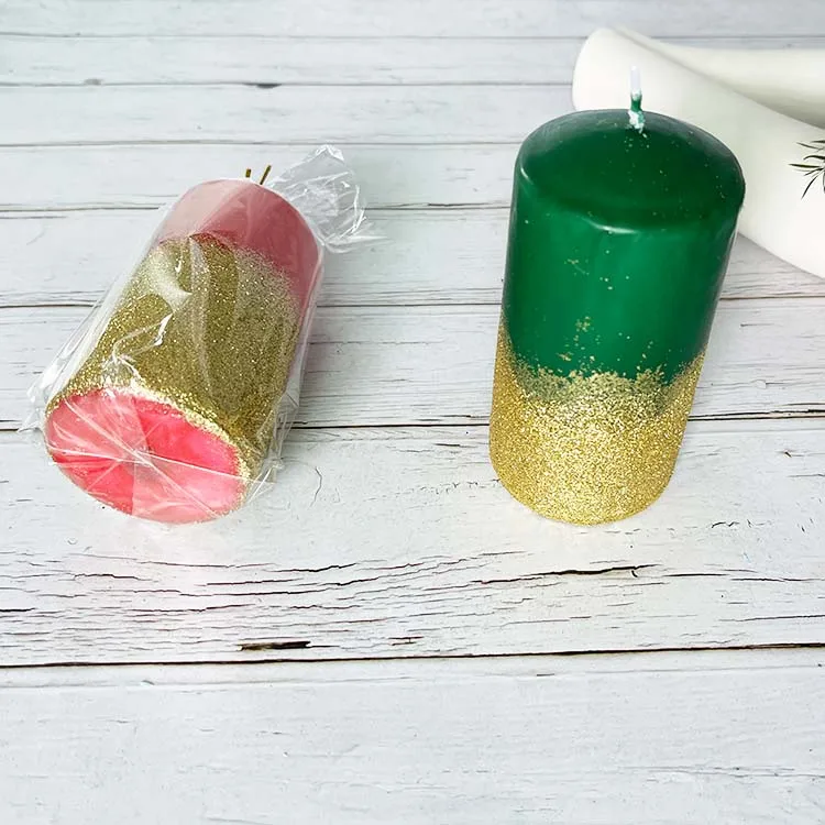 Factory Supply White Unscented Smokeless Pillar Decoration Candles