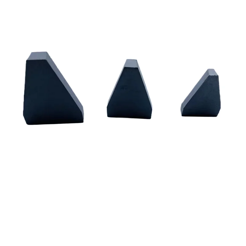 Long-Lasting YT5 YT15 Cemented Carbide Standard Cutting Tip C4 Tungsten Carbide Brazed Tool Parts
