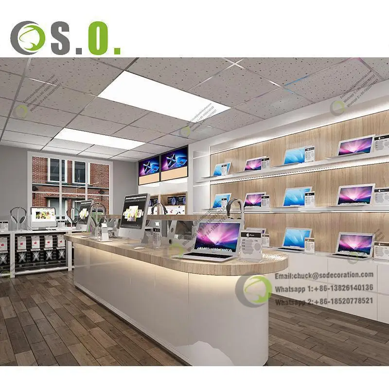 Mobile Phone Accessories Data Counter Digital Display Rack Mobile Phone Accessories Display Counter