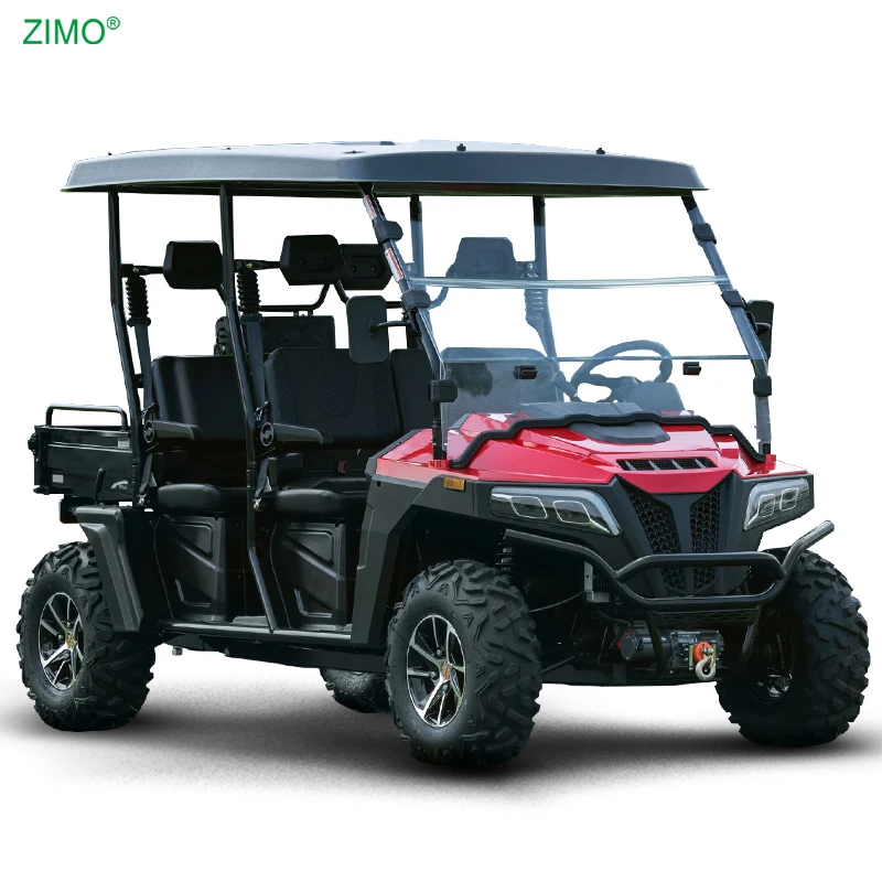 Powerful 10KW Off Road 4 Seater UTV Electric with Cargo