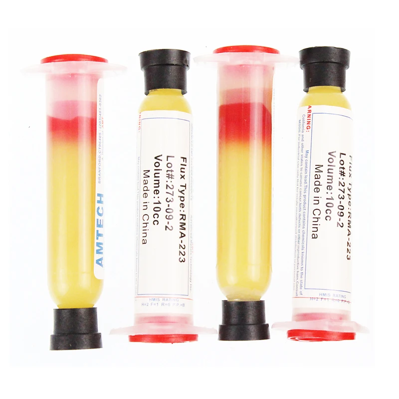 RMA 223 Advanced Soldering Paste Flux 5cc injection solder flux
