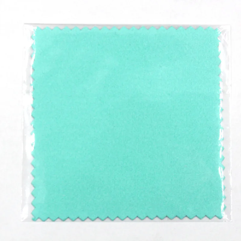 Wholesale Soft Microfiber Custom Logo/Packaging Jewelry Polishing Cloth With Anti Tarnish Agent For Sliver Jewelry