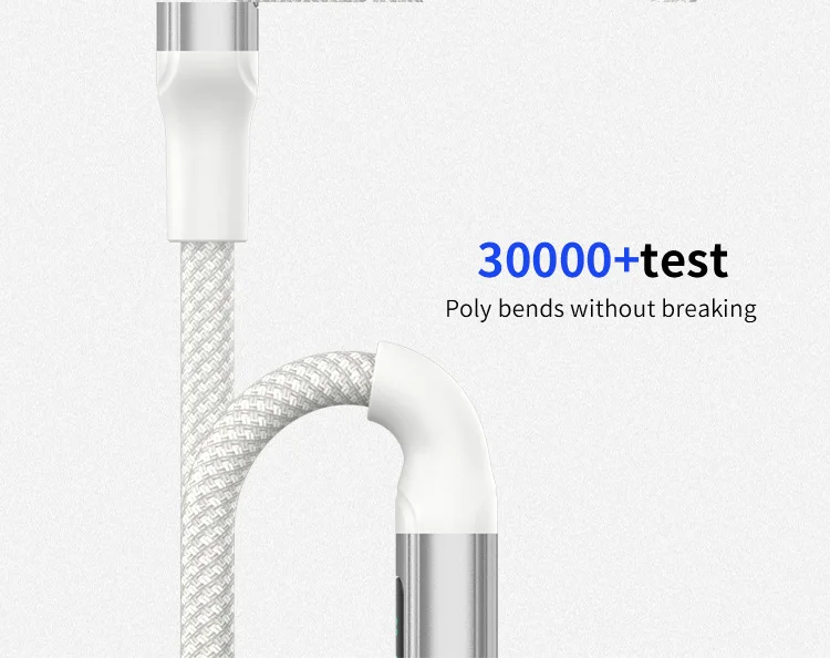 Source factory OEM service high quality usb type c to type c pd charging usb cable braided 3a fast charging