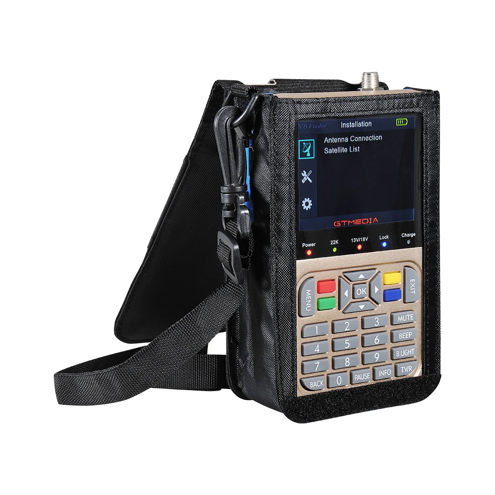  Full HD 1080P 4000 мАч аккумулятор 3 5 дюймов ЖК-обновление GTmedia V8 Finder Meter DVB-S/S2 Цифровой спутниковый