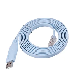 USB to RJ45 Cable Essential Accesory for Ciso, NETGEAR, LINKSYS,TP-LINK Router/Switches for Laptop in Windows, Mac