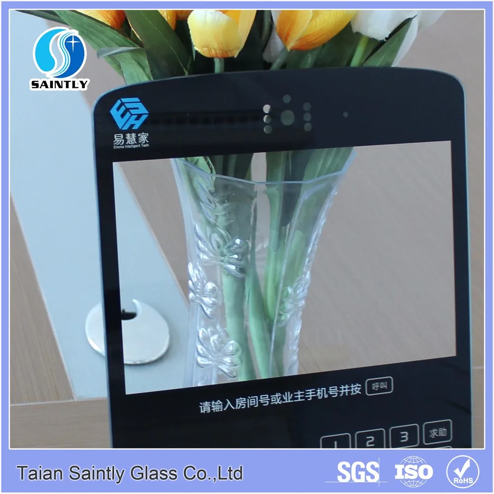 Silkscreen Printing Tempered Glass for Building Intercom