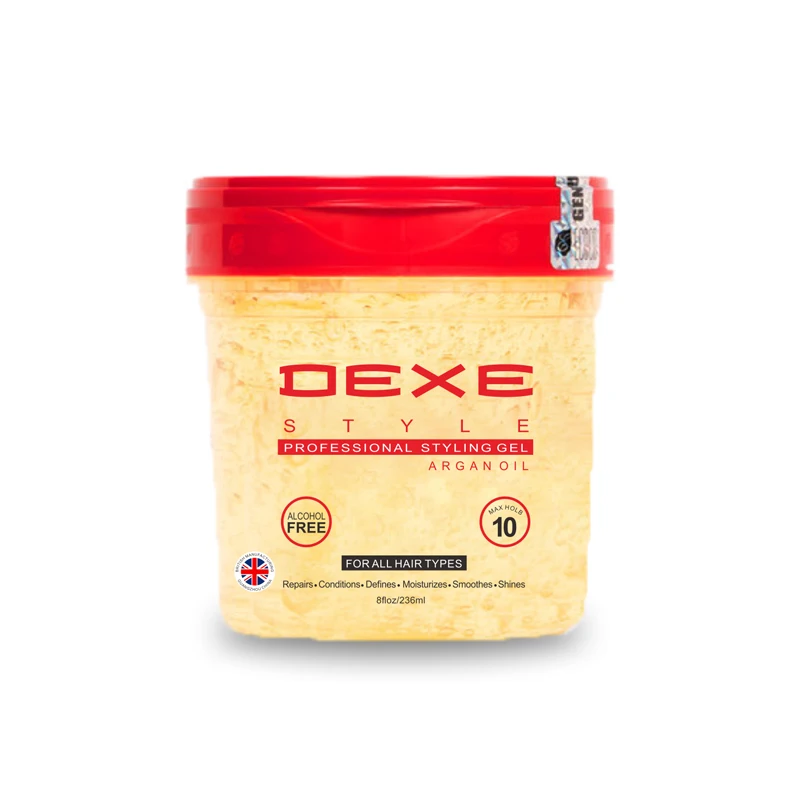 Dexe Men Strong Styling Effect Hair clay Fresh Natural Hair Pomade Classic Retro Old School Style Hair Wax