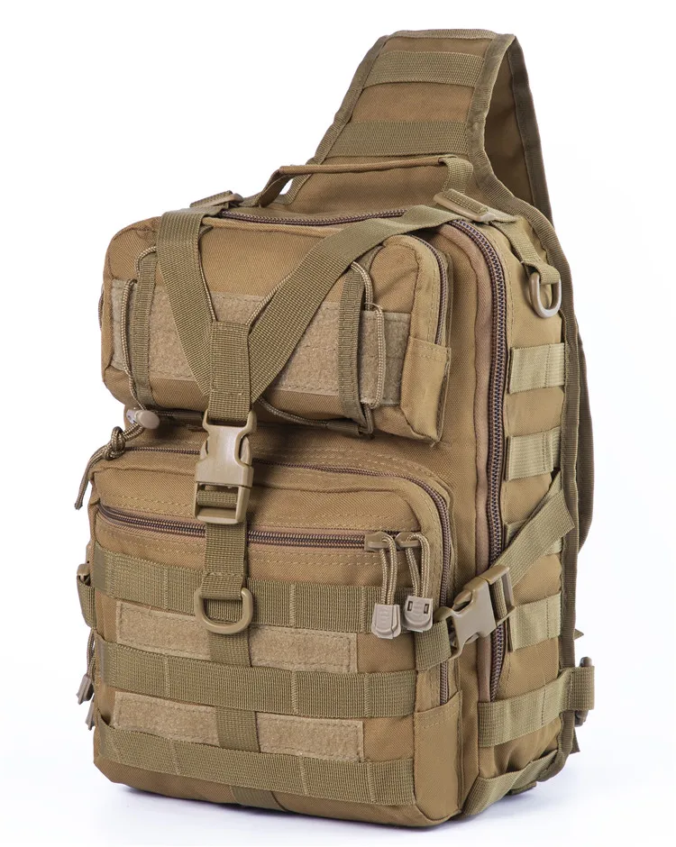 Chenhao Custom Logo Rucksack Range Bag Molle Back Pack Crossbody Casual Slingback Sling Pack Tactical Backpack