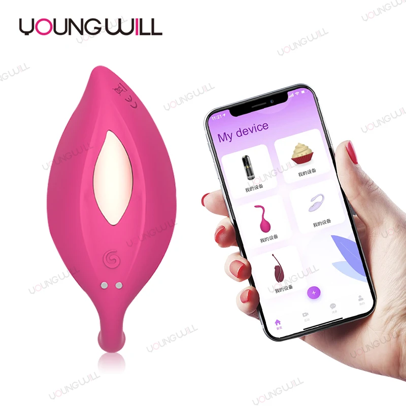APP Wireless Remote Control Wearable vibrador Panties Clit Panty vibrator sexy toys sex adult woman For female