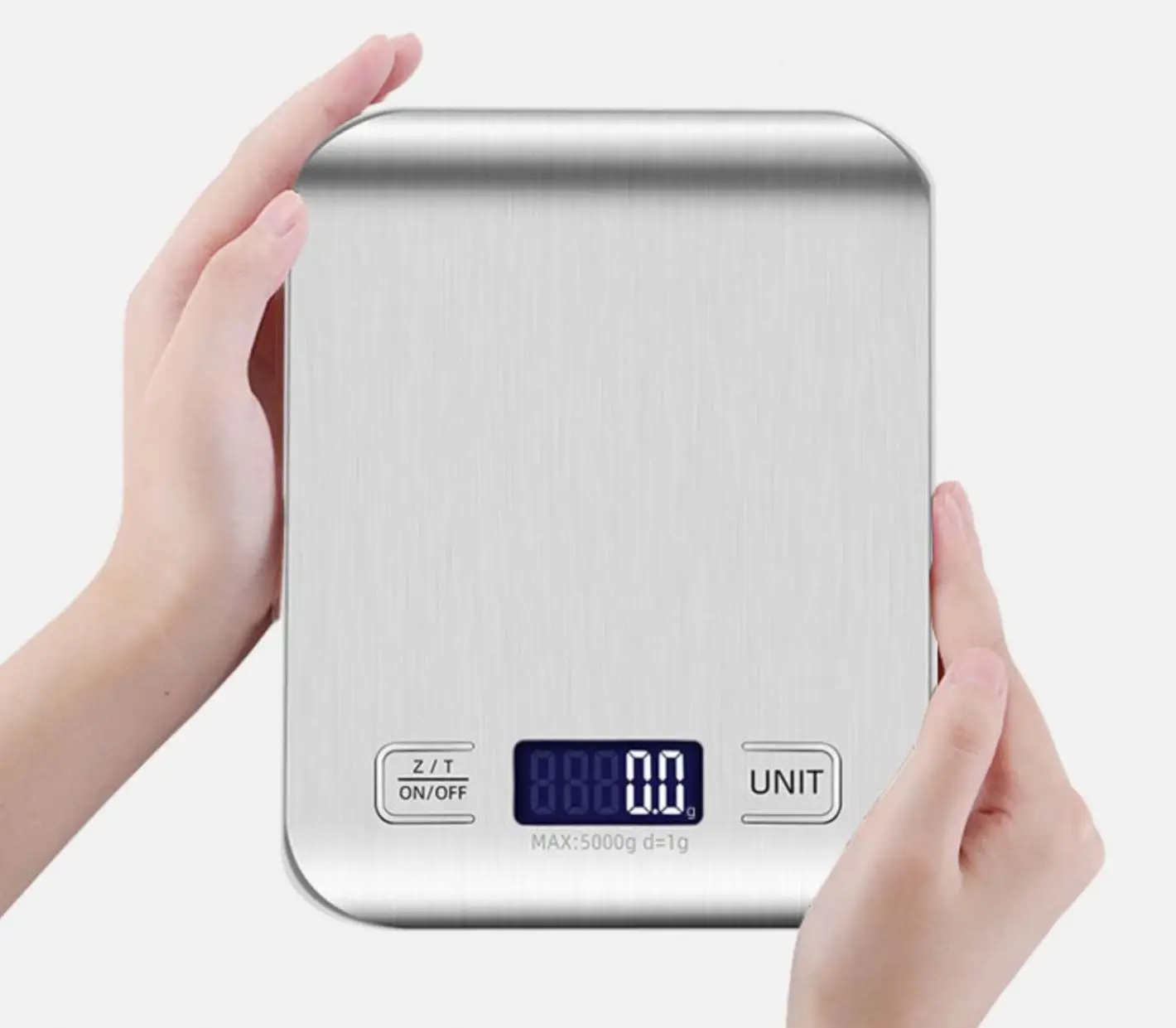 Amazon Top Sale Ultra Slim High Sensitive 5kg Switch Electric Digital Food Kitchen Scale