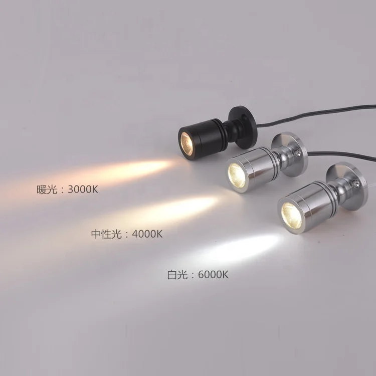 good price   aluminum   1w 3w 1 watt recessed led mini downlight