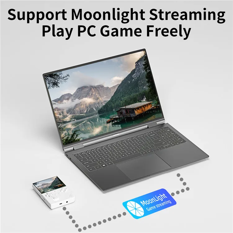 ANBERNIC RG40XXV Handheld Game Console Wireless WIFI Multimedia MP4 Video Player Connected to TV PC Play Games
