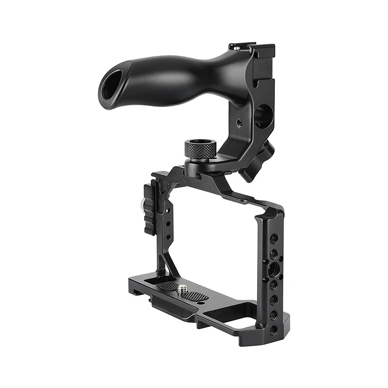 CAMVATE Sny ZV-E10 Cage Rig Full Frame (Exclusive Use) With Quick Release NATO Top Handle & Protective Wire Clamp drop shipping