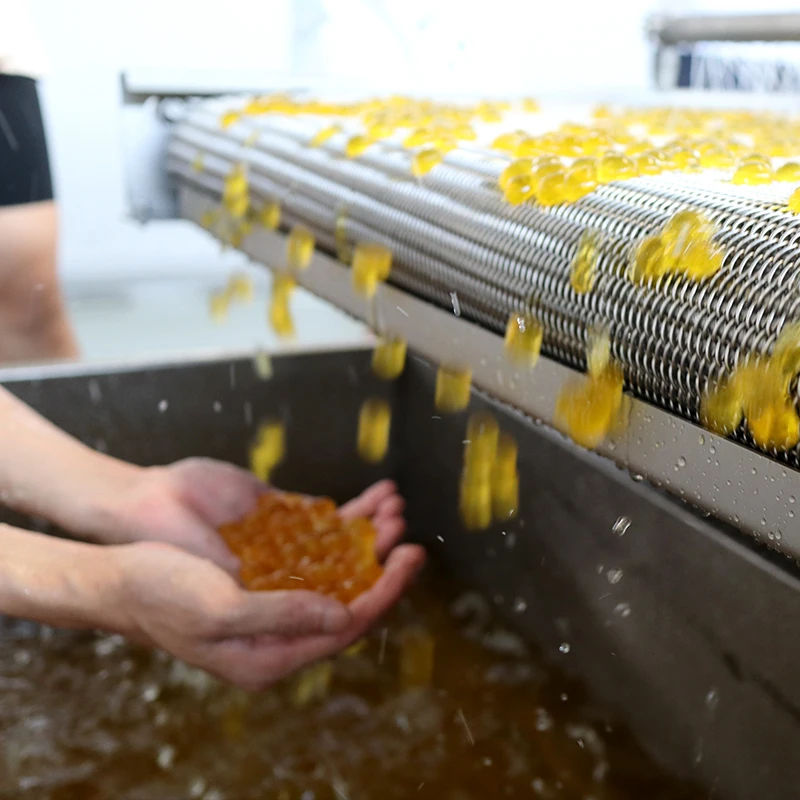 Automatic bursting pearl making machine juice ball forming machine manufacturer with popping boba free recipe