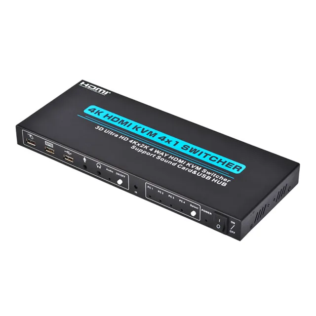 HDMI KVM переключатель с 4 портами поддерживает 1080P (1600340083862)