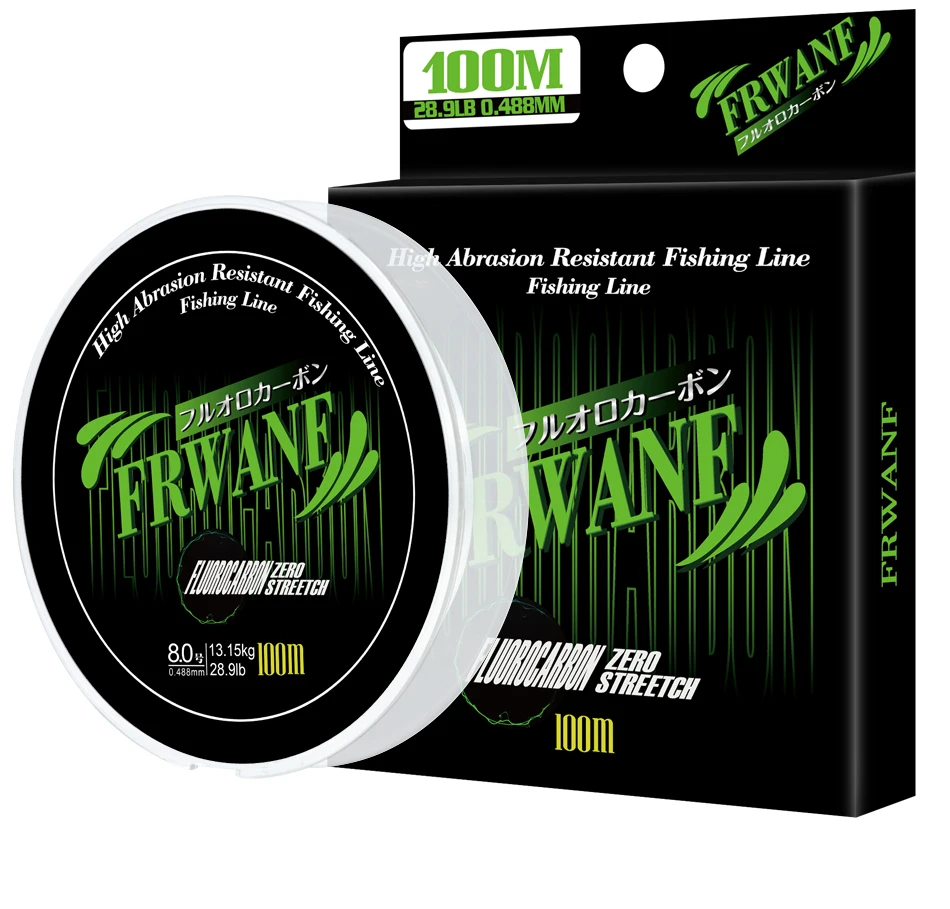 Level Shock Leader Clear Fishing Fly 30 m 50 m 100 m Japan Fluorocarbon line