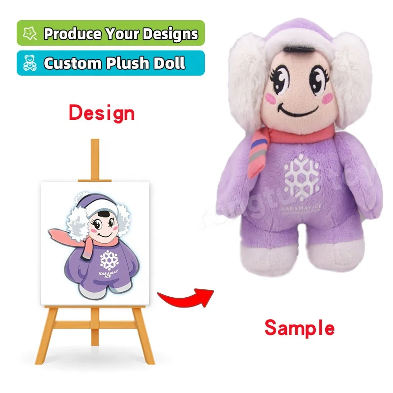 OEM Custom Made Plushie Stuffed Soft Animal Doll Plush Toys for Promotional Gifts