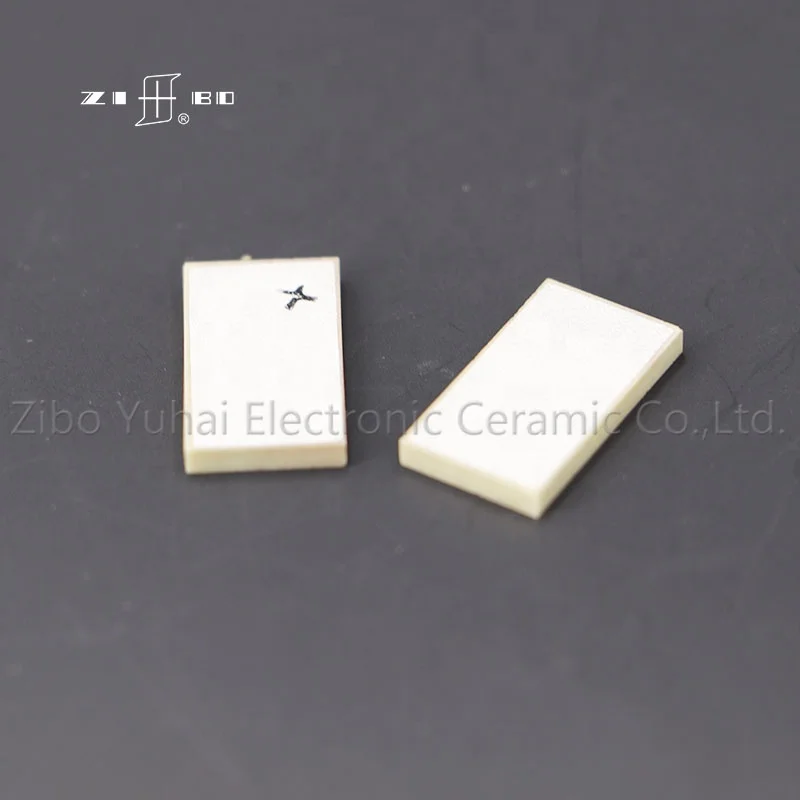 ISO9001 CEC PZT Customized Strip Element High dielectric voltage ceramic Rigorously Tested